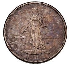 1904-S Philippines Peso In Extra Fine Coin KM# 168 - £77.84 GBP