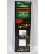 Clover Black Gold Sharps Needle Size 10 6ct - $9.53 CAD