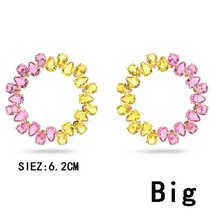 Original 2022 SWA Dulcis Collection Glamour Delicate Candy Color Earrings Women&#39; - £17.47 GBP
