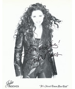 Country Singer Julie Reeves Autographed Photo w/COA   - $20.00