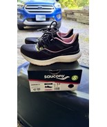 Saucony Hurricane 23 running shoe Women’s Size 5.5 Black Pink Sneaker - $1,620.43 MXN
