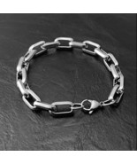 Titanium Steel Link Chain Bracelet for Men Women - €11,20 EUR