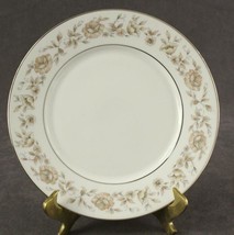 Vintage Lenox Oxford China Salad Plate 8-1/8&quot; WAKEFIELD Pattern Silver Trim - £6.51 GBP