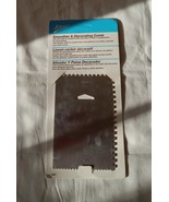Cake Decorator and Smoother Comb - $5.00