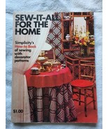 Simplicity&#39;s Sew-It-All For The Home (1973) - $13.37 CAD