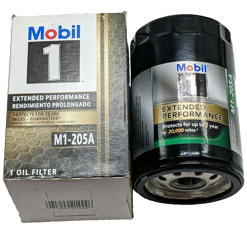 2x Mobil 1 M1205A For Volkswagen VW Jetta Audi Fox Lotus Elan Engine Oil Filter