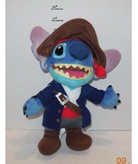 Disney Parks Exclusive 10&quot; Pirate Stitch Plush stuffed toy RARE HTF WDW - $460.34 MXN