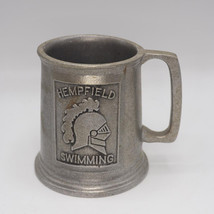 Pewter Mug Stein Hempfield High School Landisville Pennsylvania Swimming - £19.14 GBP