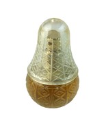 Vintage Avon Perfume Bottle Full Size Maybe Timeless Quilted Pattern Lid u - $35.99