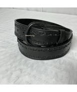 Western HandWoven Scorpion Braided Genuine Full Leather Belt Sz 38 Mexic... - $413.27 MXN