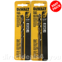 Dewalt DW1922 11/32&quot; Pilot Point Gold Ferrous Oxide Drill Bit Pack of 2 - £14.02 GBP