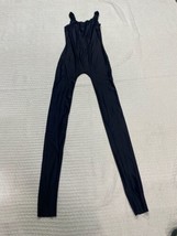 The Band Hall Black Jumpsuit One Piece Size Small Heavy Picked - £10.37 GBP