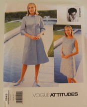 VOGUE 1942 Designer ISAAC MIZRAHI Coat Dress Sewing Pattern 8-10-12 ~NEW... - $14.84