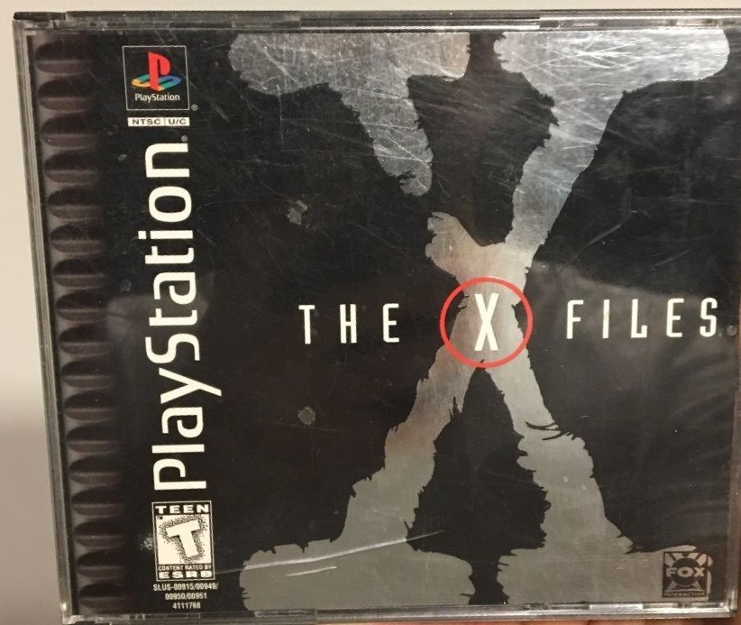 The X Files Ps1 The X Files Game Sony Play Station PS1 And 50