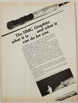 1975 Print Ad Fenwick HMG Graphite Fly Fishing Rods Westminster,California - £13.35 GBP