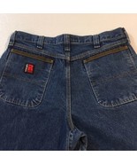 34.5 x 33.5 ~ Tag: 35 x 34 Wrangler Riggs Workwear Men’s Carpenter Pants... - $38.80