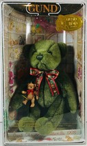 9&quot; Gund Green Bear 1998 Yulebeary NIB with Ornament 100th Anniversary #8898 - £13.72 GBP