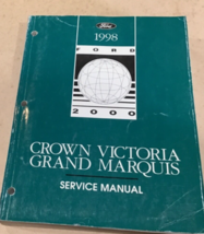 1998 Ford Crown Victoria Mercury Grand Marquis Service Shop Repair Manual OEM - £15.68 GBP