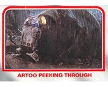 1980 Topps Star Wars ESB #62 Artoo Peeking Through Yoda Dagobah R2-D2 - £0.69 GBP