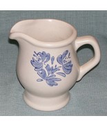 Pfaltzgraff- YORKTOWNE CREAMER / CREAM PITCHER -Gray /Blue- EUC - $6.78 CAD