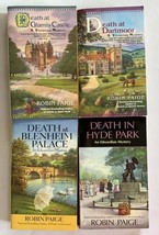 Robin Paige lot Of 4 Victorian/Edwardian Mystery Paperback Books, 2003-2006, VG - £5.08 GBP
