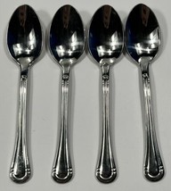 Delphi 18/10 4 Spoons Flatware Small Mini Spoon Child 4.75&quot; Long Lot - £14.15 GBP