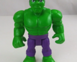 2016 Hasbro Marvel Playskool Heroes Super Hero Adventures Hulk 5&quot; Action... - $7.75