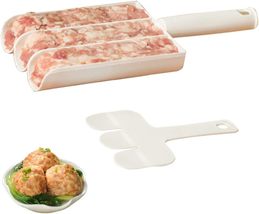 Make Perfectly Shaped Meatballs in No Time with the Creative Kitchen Triple Meat - £8.02 GBP