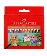 Faber-Castell Faber Castell Jumbo Wax Crayons - 24 Shades - $11.30