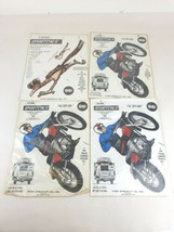 4 Dyer Sportcals Die Cut Vinyl Waterproof Decal Sticker Motorcycle Roadr... - $74.24