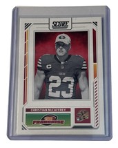 2025 NFL SCORE Panini Football Card Christian McCaffrey 49'rs #28 - $2.96