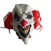 Creepy Clown Mask Rubber Halloween - £15.36 GBP