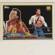 Brutus The Barber Beefcake 2018 Topps Big Legends WWE Card #BL9 - £1.91 GBP