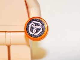 Minifigure Custome Orange Magic Clear Object Construction Piece  - $2.65