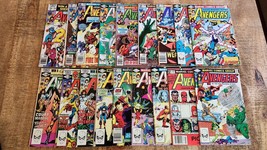 Avengers #200 201 206 207 208-222 Marvel Comics Lot of 18 VF 8.0 Scarlet Witch - £53.98 GBP