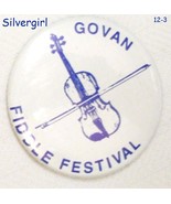Govan Sask SK Fiddle Festival Pinback - $8.19 CAD