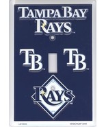 Tampa Bay Rays MLB Metal Novelty Light Switch Cover Plate - £10.35 GBP