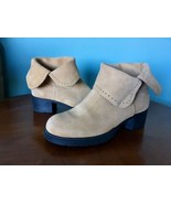 New Martino Canada 24101 Womens Soft Suede Ankle Boots size 7 - $658.58 MXN