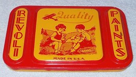 Child&#39;s Revoli Water Color Paints Tin Ca. 1930&#39;s - $12.95