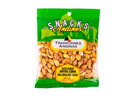 Tradiciones Andinas Salted Crunchy Native Corn 4.59 Oz - Maiz Cancha Sna... - £10.12 GBP