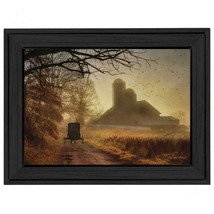 Sunday Morning 1 Black Framed Print Wall Art - $79.99