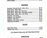 The Latin Cafe Menu E Main Street Leesburg Florida  - $17.88