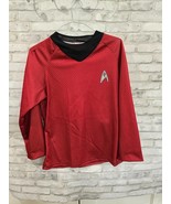 Star Trek Deluxe Red Scotty Uniform Shirt 889119 Adult Costume Size M/L - $22.99