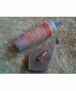 Chalk Line --- Strait-Line brand line reel &amp; extra bottle of replacement... - €10,29 EUR