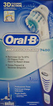 (1) Braun Oral-B Proffesional Care Rechargeable Toothbrush 7400. ( D19.5... - $55.00