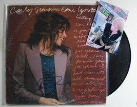 Carly Simon Signed Autographed Record Album w/ Proof Photo - £39.17 GBP