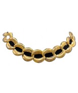 Gold Plated Ladies Necklace - L 16&quot; x W 1&quot; - $178.37 MXN