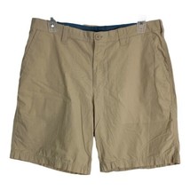 Columbia Mens Shorts Size 36 Khaki Fishing Beige Shorts Pockets 9.5&quot; Inseam - £15.89 GBP