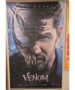 Venom Original Theatrical Vinyl Banner Poster 60x96&quot; Tom Hardy Marvel - £195.26 GBP