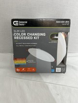 Commercial Electric (91466) Color Selectable Recessed Integrated LED Kit - $23.36